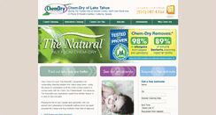 Desktop Screenshot of chemdryoflaketahoe.com